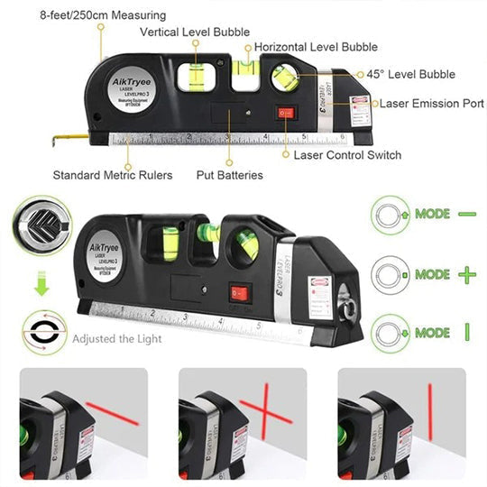 🔥Hot Sale 40% OFF🔥 2023 New Laser Level Line Tool