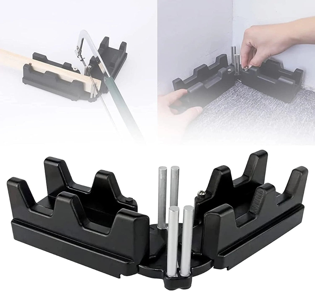 (🔥Last Day Promotion 75% OFF) - 2-in-1 Mitre Measuring Cutting Tool