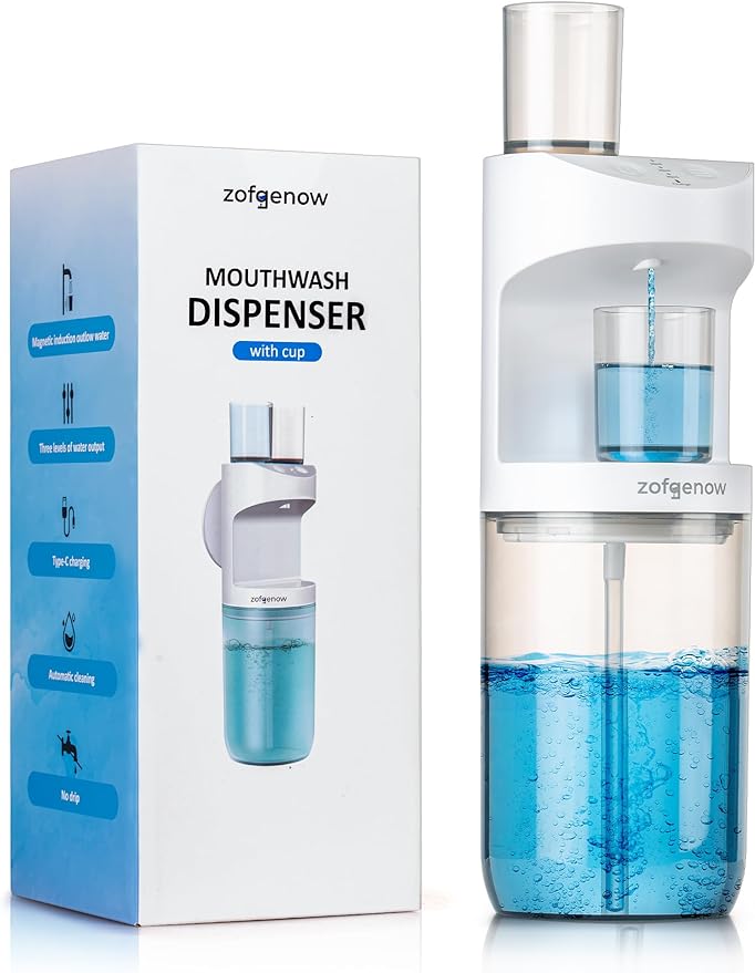 (⭐⭐ HOT SALE NOW)  ZOFGENOW Automatic Mouthwash Dispenser