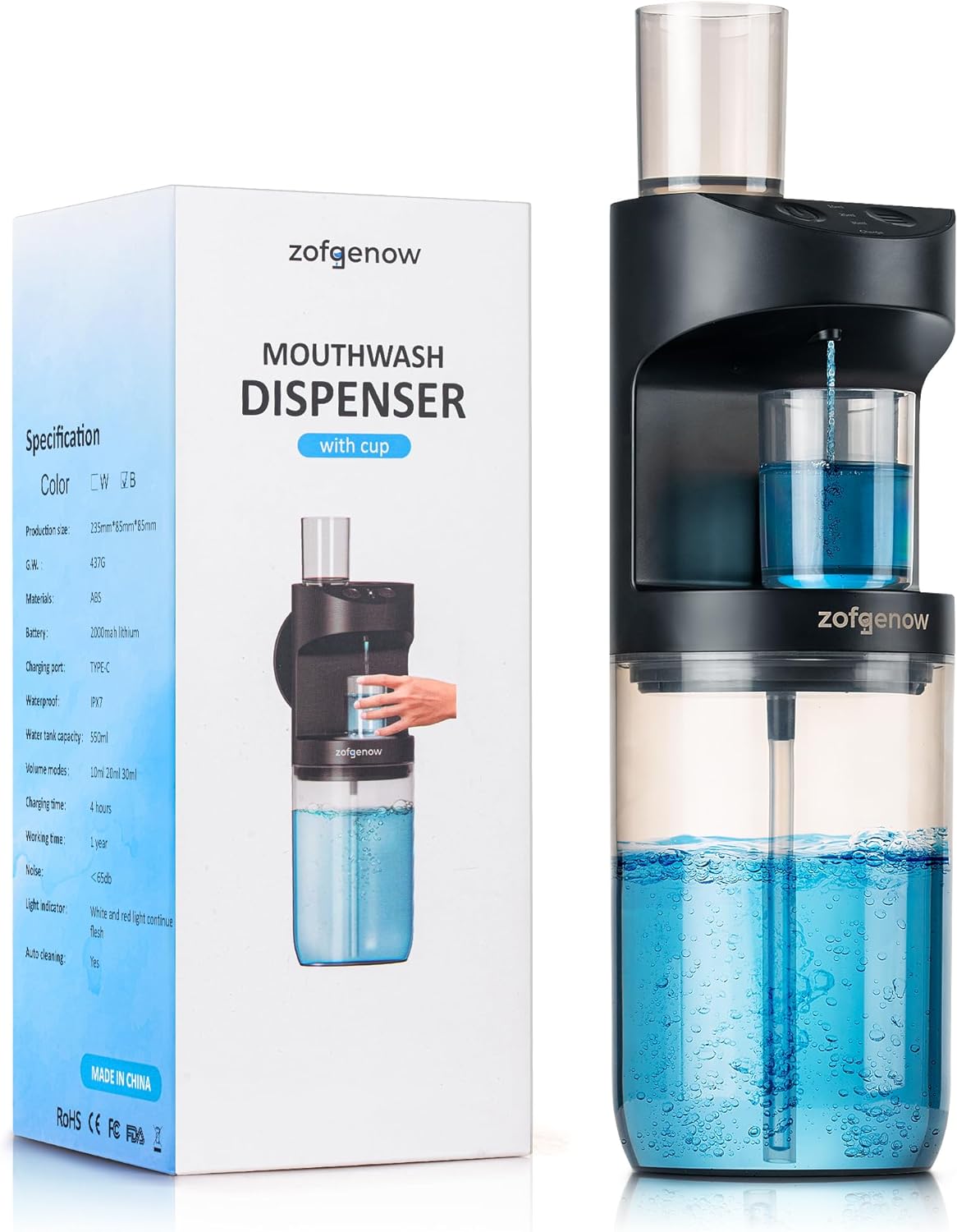 (⭐⭐ HOT SALE NOW)  ZOFGENOW Automatic Mouthwash Dispenser