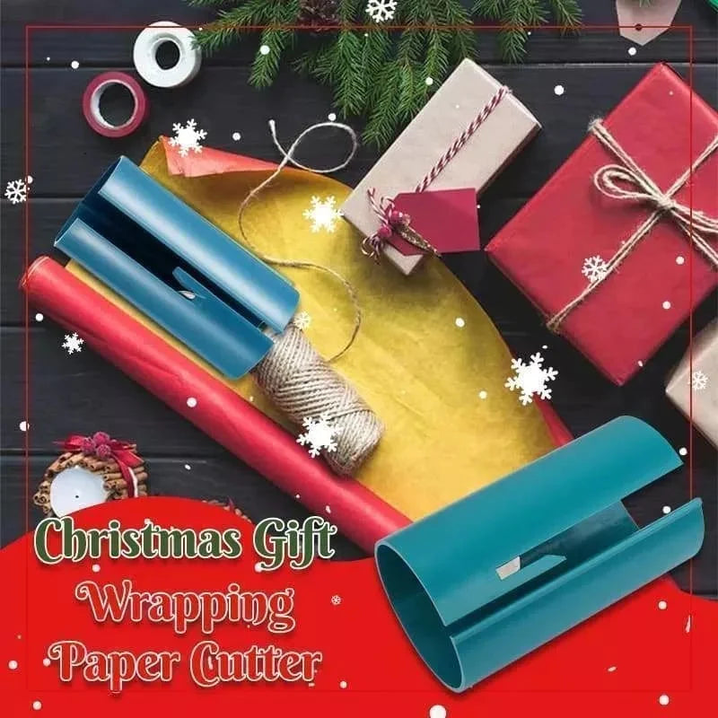 🎄WEIHNACHTSRABATT, KAUFEN SIE 1, ERHALTEN SIE 1 GRATIS🔥Weihnachtsgeschenkpapierschneider🔥 