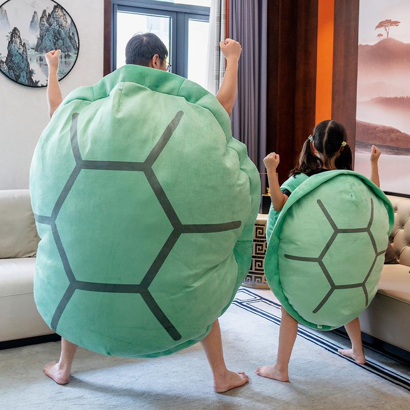 (⭐⭐ HOT SALE NOW) Wearable Turtle Shell Pillows - Green