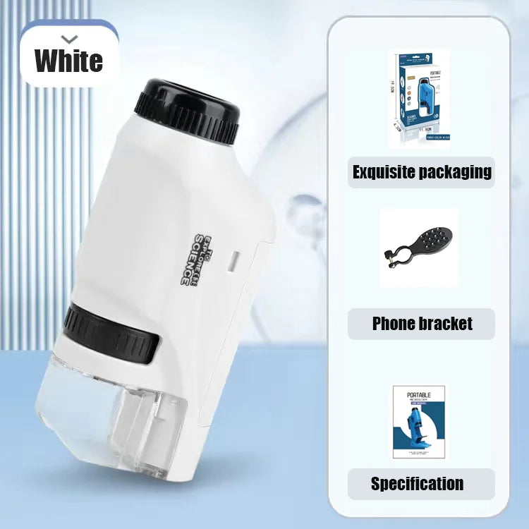 🔥Last Day 48% Off - Kid's Portable Pocket Microscope - Buy 2 Free Shipping