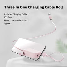 🔥Huge Sale 49% Off🔥Three In One Charging Cable Roll