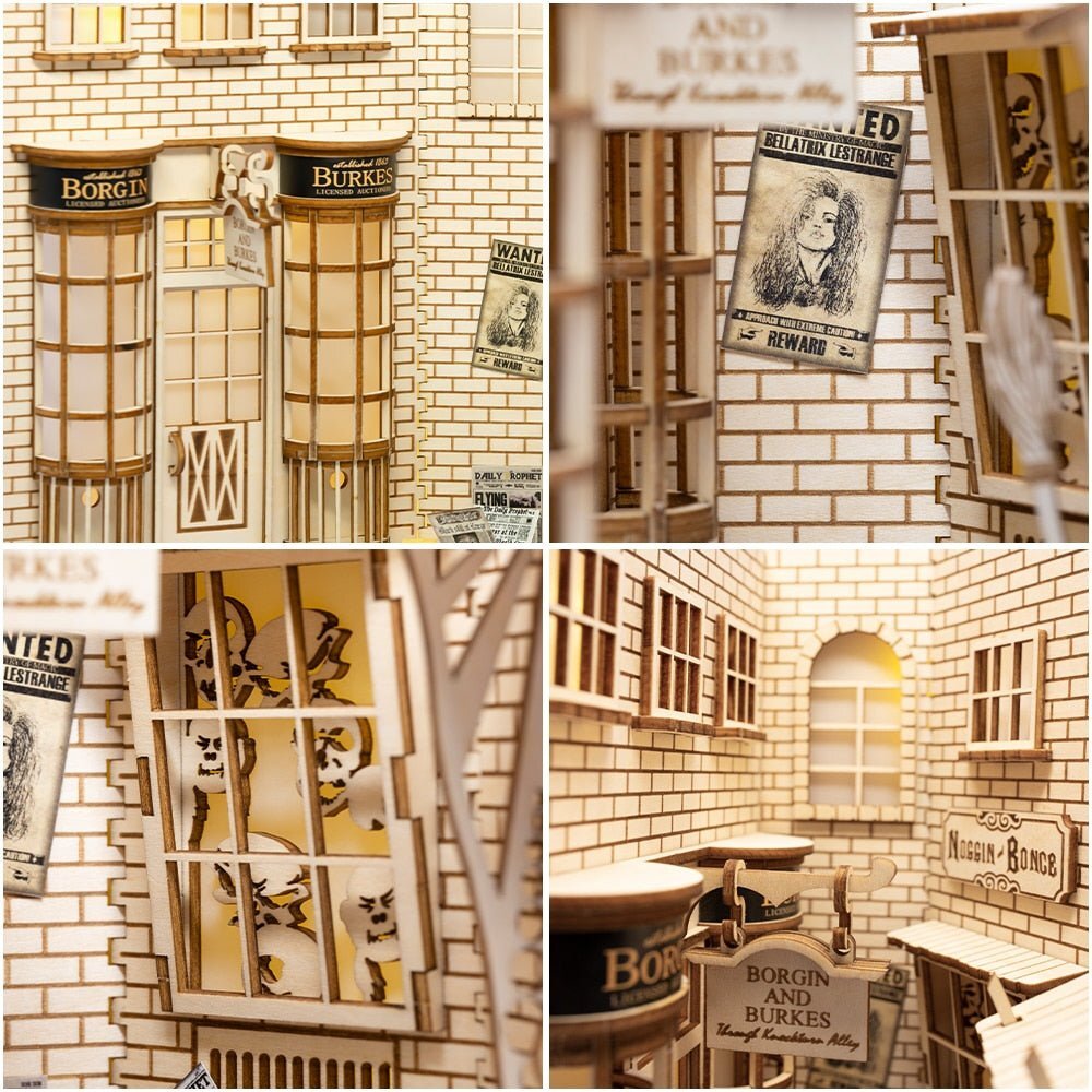 📖Diagon Alley V2 DIY Book Nook-J