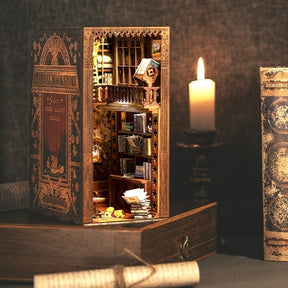 📖Eternal Bookstore DIY Book Nook Wooden Puzzle-J