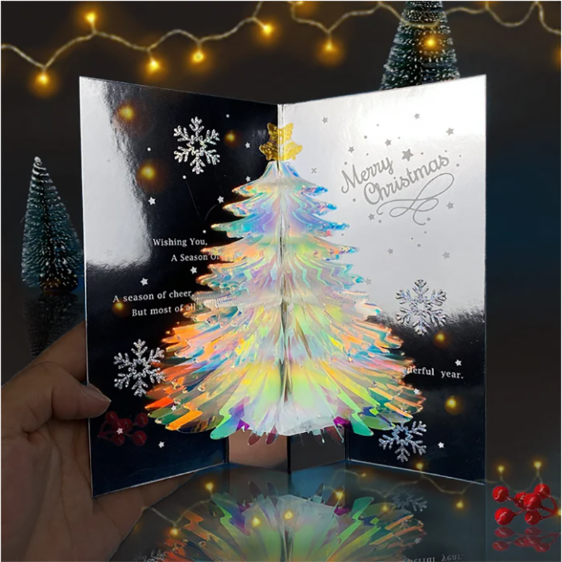 🎄Weihnachtsgroßverkauf 49 % RABATT🔥 – Einzigartige Weihnachtsbaum-3D-Popup-Karte