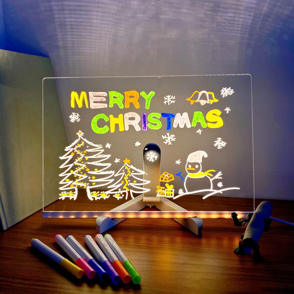 (🌲Early Christmas Sale🎁)-✨LED Note Board with Colors🎨