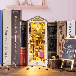 📖Sunshine Town 3D Wooden DIY Book Nook-J