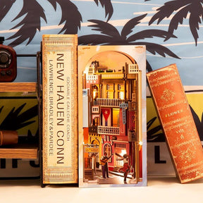 📖Havana Stroll Book Nook 3D Wooden Puzzle-J