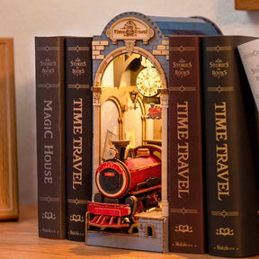 📖Magic House 3D Wooden DIY Book Nook-J