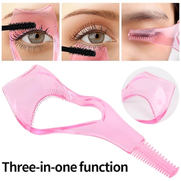 🔥Christmas Sale 49% OFF-3 in 1 Eyelashes Tools Mascara Shield Applicator Guard