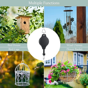 🔥Christmas Pre 49% 0FF🌳Plant Pulley Set For Garden Baskets Pots. Birds Feeder