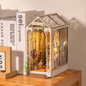 📖Garden House 3D Wooden DIY Book Nook-J