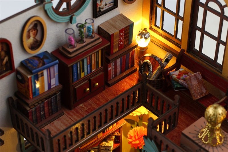 📖Grand Casa Magic Bookstore Book Nook-J