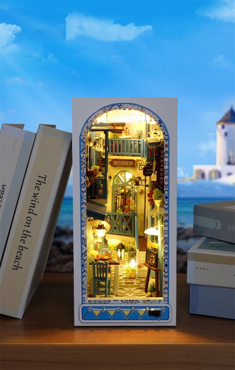 📖Sea Breeze Town DIY Book Nook Kit-J