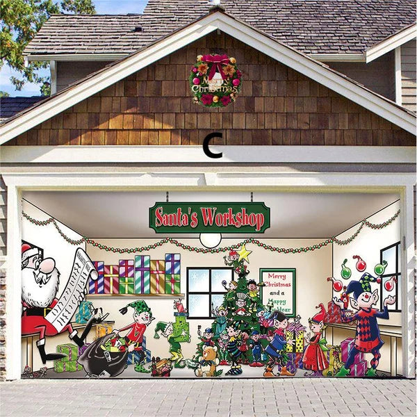 💥Last Day Sale 49% OFF💥 - Christmas 2023 Garage Door Decoration