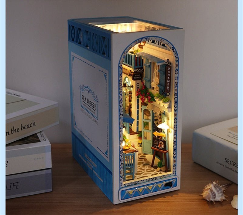 📖Sea Breeze Town DIY Book Nook Kit-J