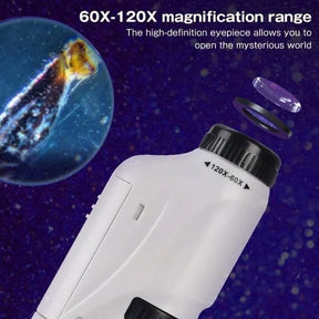 🔥Last Day 48% Off - Kid's Portable Pocket Microscope - Buy 2 Free Shipping