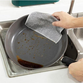 🔥Hot Sale🔥Multipurpose Wire Dishwashing Rags for Wet and Dry