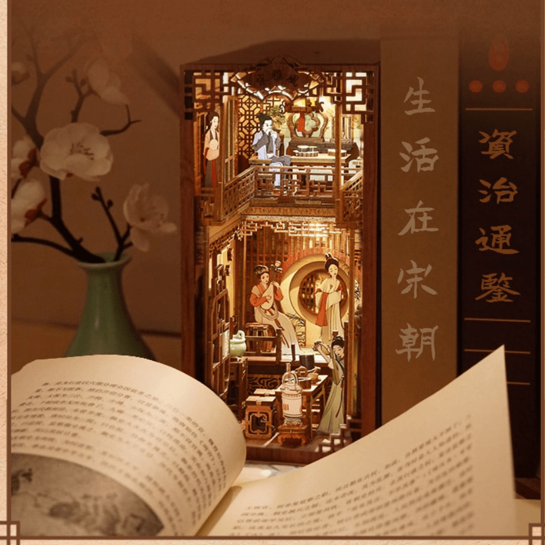 📖Elegant Song Dynasty DIY Book Nook-J