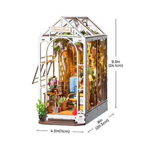 📖Garden House 3D Wooden DIY Book Nook-J