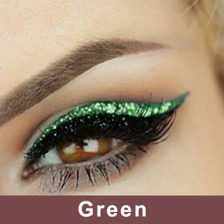 🔥LAST DAY 49%OFF -  REUSABLE SELF-ADHESIVE EYELINER AND EYELASH STICKERS WITH GLITTER