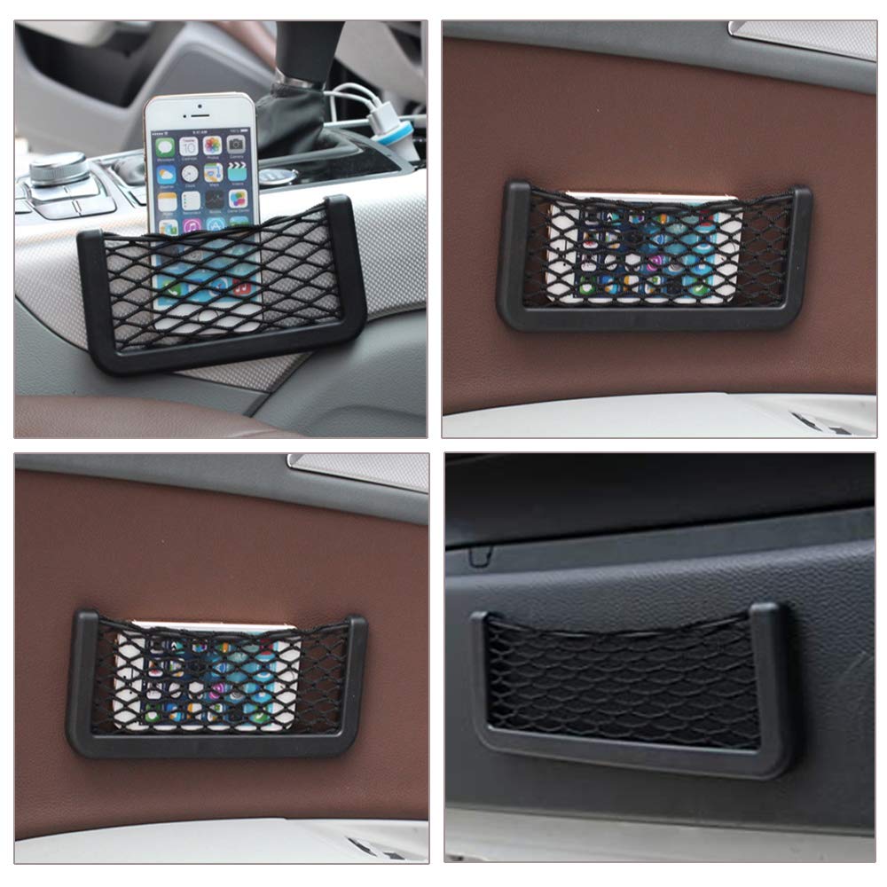 (🎅Christmas Hot Sale - 50% off)Car Net Pocket Storage Organizer🔥BUY 2 GET 2 FREE (4PCS)