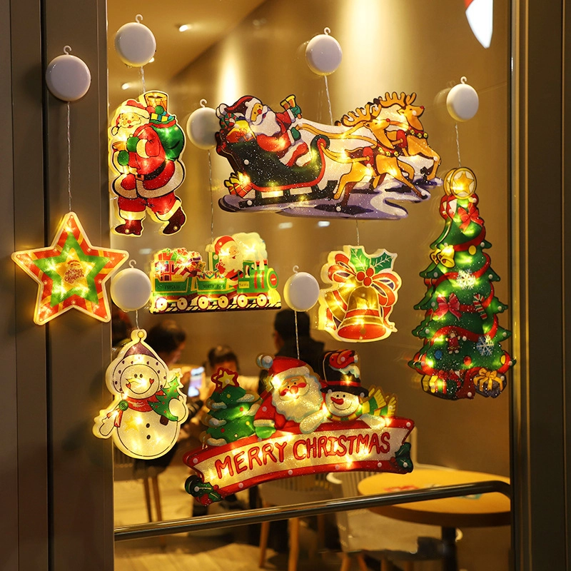 🔥CHRISTMAS PRE-SALE 40%OFF NOW🔥Christmas Window Hanging Lights