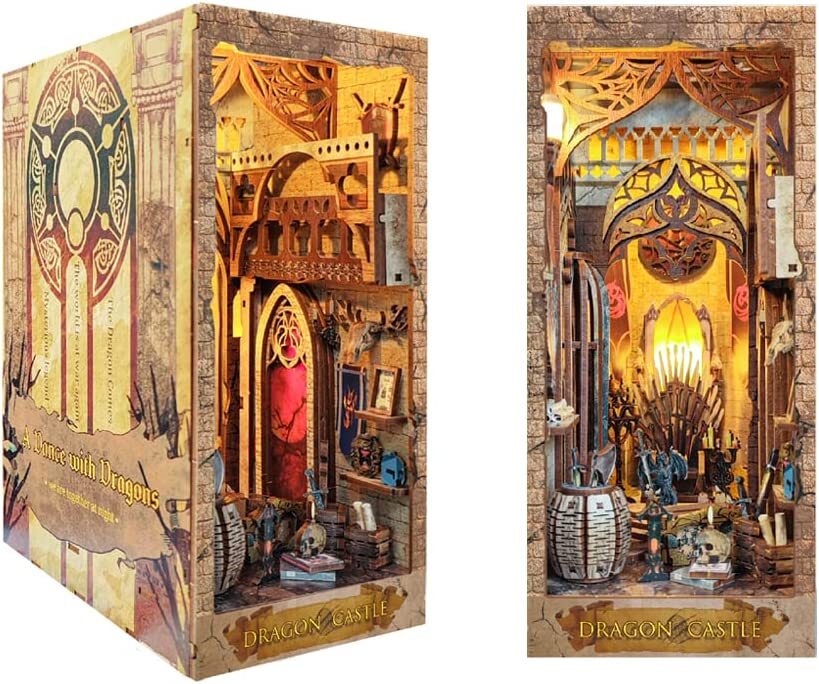 📖Dragon Castle DIY Book Nook Kit-J