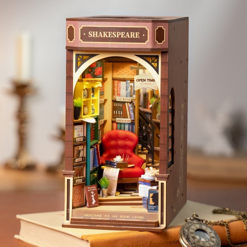 📖Shakespeare Bookstore DIY Book Nook Kit-J