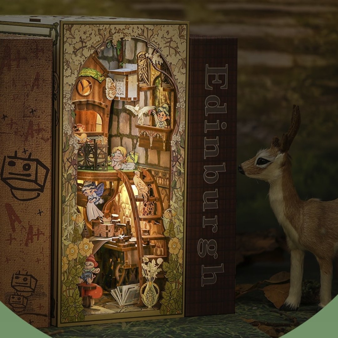 📖Elven Paradise DIY Book Nook Kit-J