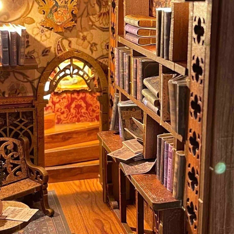 📖Eternal Bookstore DIY Book Nook Wooden Puzzle-J