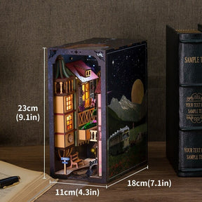 📖Dreamland of Alsace Book Nook 3D Wooden Puzzle-J