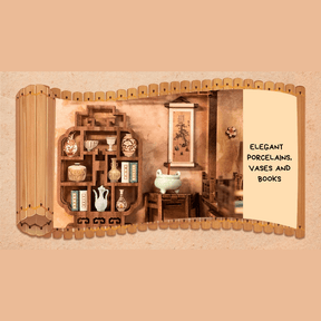 📖Elegant Song Dynasty DIY Book Nook-J