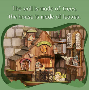 📖Elven Paradise DIY Book Nook Kit-J