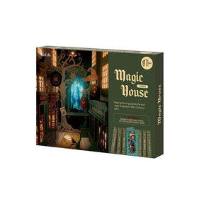 📖Magic House 3D Wooden DIY Book Nook-J