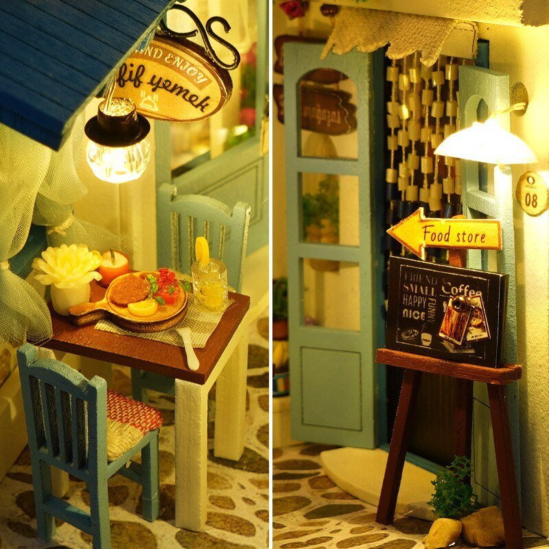 📖Sea Breeze Town DIY Book Nook Kit-J