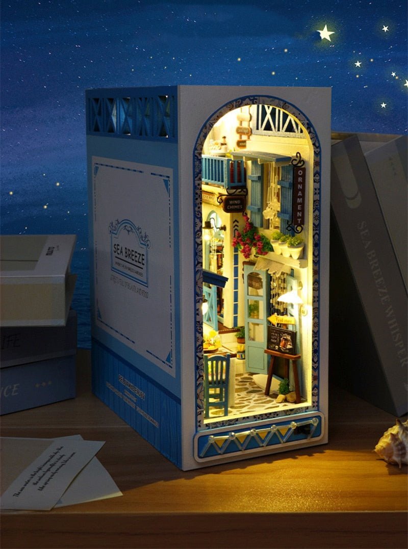 📖Sea Breeze Town DIY Book Nook Kit-J