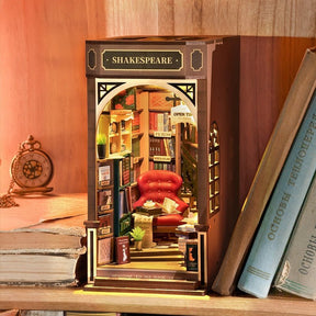 📖Shakespeare Bookstore DIY Book Nook Kit-J