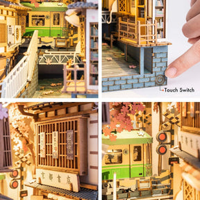 📖Garden House 3D Wooden DIY Book Nook-J