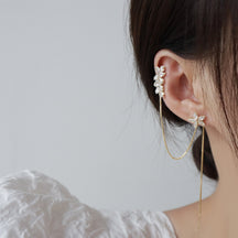 🔥Hot Sale🔥FLOWER THREADER EARRING